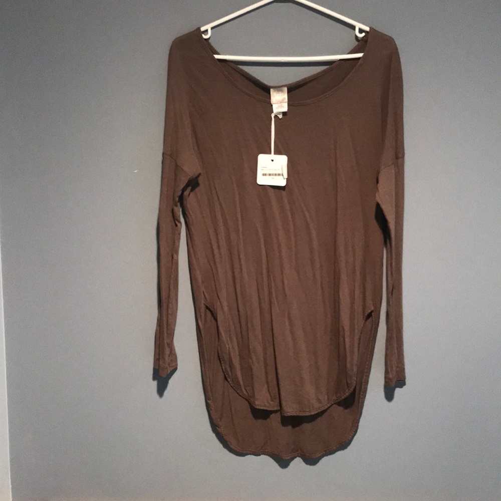 Bobi brown long sleeve tunic